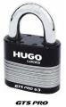Μασίφ ατσάλινο λουκέτο GTS-PRO του οίκου HUGO με αποσπώμενο κύλινδρο.