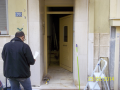 Κατασκευή εξώπορτας ασφαλείας σε κτήριο
