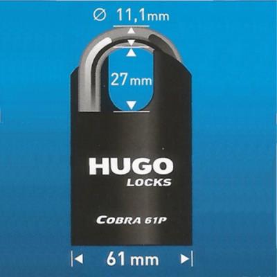 Λουκέτα ασφαλείας HUGO βαρέως τύπου
