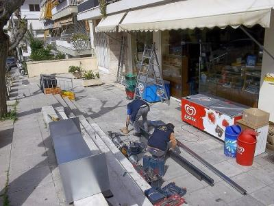 Κατασκευή  και τοποθέτηση ρολλών ασφαλείας σε μίνι μάρκετ